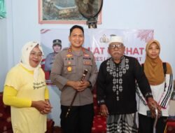 Jumat Curhat, Kapolres Lombok Barat AKBP Bagus Nyoman Gede, Sambangi Kediaman L. Nasib