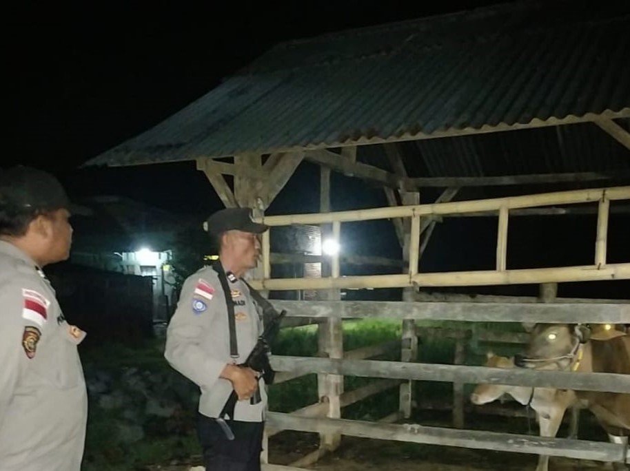 Polsek Sekotong Gelar Patroli Malam, Antisipasi 3C