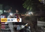 Anggota Polsek Gangga Gelar Patroli Blue Light Dalam Rangka Masipkan Harkamtibmas 