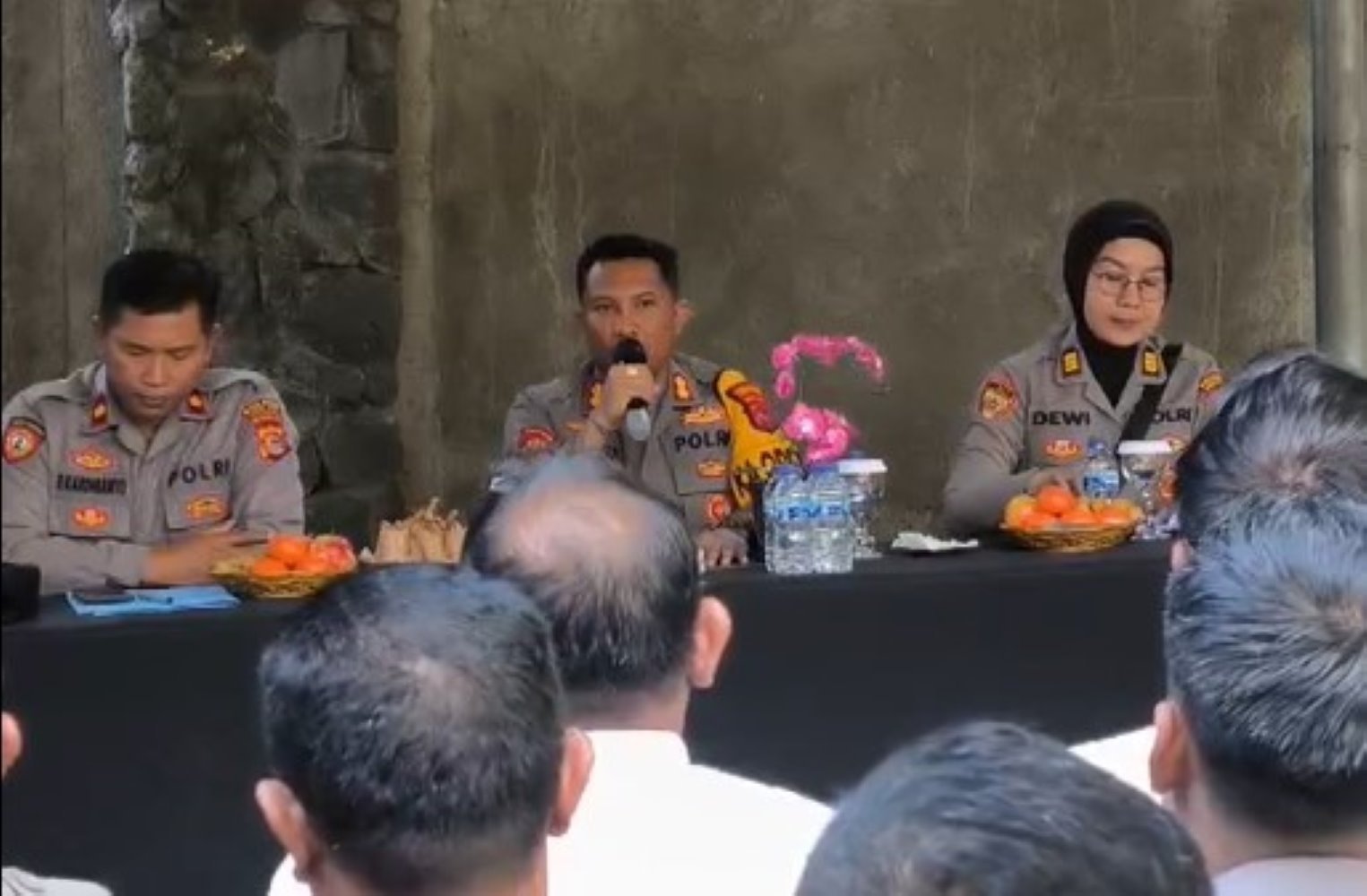 Kunjungan Kerja Kapolres Lombok Barat ke Polsek Batu Layar