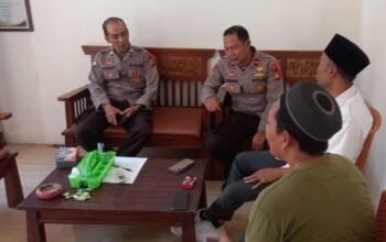 Binmas Polres Lombok Barat Sosialisasikan Pilkada Damai di Desa Taman Ayu