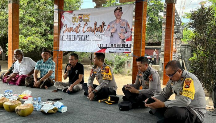 Jumat Curhat Polres Lombok Barat: Dekatkan Polri dengan Masyarakat Tempos