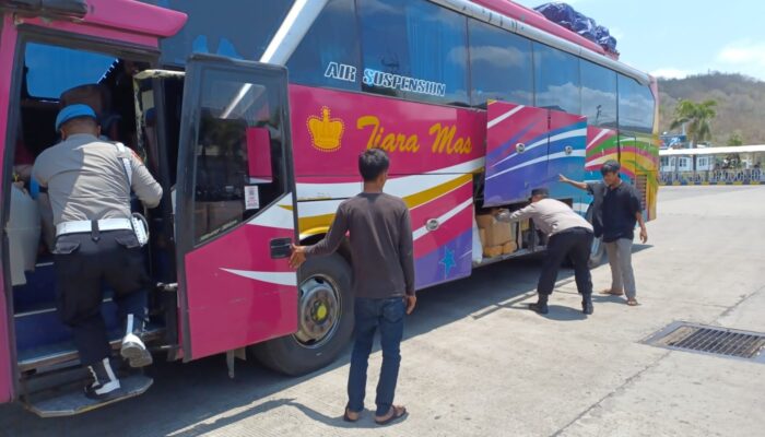 Kegiatan Pengamanan Pelabuhan Lembar, Polsek Jaga Keamanan Penumpang & Barang