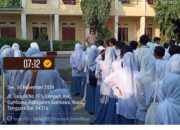 Kegiatan Police Goes to School: Kapolsek Sumbawa Berikan Himbauan di SMAN 2 Sumbawa