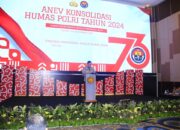 Sertifikasi Uji Kompetensi Kehumasan Pada Anev Konsolidasi Humas Polri T.A 2024