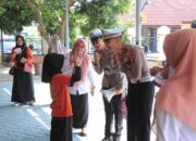 Sat Lantas Polres Sumbawa Barat Gelar Police Goes to School di Polres Sumbawa Barat