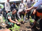 Polres Dompu Beserta Polsek Jajaran Launching Gugus Tugas Polri Mendukung Ketahanan Pangan