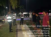 Sat Samapta Polres Sumbawa Barat Lakukan Patroli Dialogis Guna Cipta Kondisi yang Aman