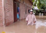 Banjir Bandang Melanda, Polsek Alas Barat Lakukan Patroli Dan Himbau Warga