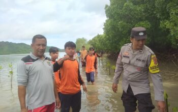 Sinergi Polisi, Mahasiswa, dan Warga Lestarikan Mangrove Sekotong