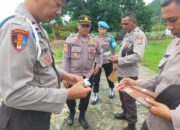 Tim OPSGAKTIBPLIN Polres Dompu Lakukan Pemeriksaan Disiplin Anggota Polsek Hu’u