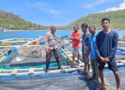 Polsek Sekotong Dukung Budidaya Ikan di Gili Gede