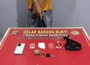 Kurir Sabu Diciduk di Jalan Raya, Bandar Besar Kabur di Tengah Malam