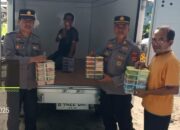 Polres Sumbawa Pantau Launching Program Makan Bergizi Gratis di Kecamatan Lunyuk