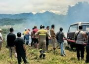 Satu Rumah Hangus Terbakar, Polsek Maluk Bersama Tim Rescue PT. AMNT dan Masyarakat Bersinergi Padamkan Api