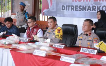 Polda NTB Ungkap 165 Kasus Narkoba di Awal 2025, 248 Tersangka Diamankan