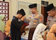 Polres Lombok Barat Santuni Anak Yatim, Haru dan Kebersamaan Terjalin