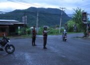 Pastikan Kelancaran Arus Lalin, Polres Sumbawa Barat Rutin Laksanakan Rawan Sore