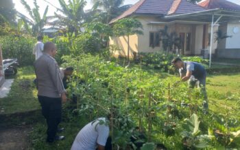 Polres Lombok Tengah Gencarkan Program Pekarangan Bergizi Dukung Ketahanan Pangan Nasional dan Asta Cita Presiden.