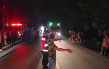 Polres Lobar Sigap Amankan Lokasi Konsleting Listrik dan Atur Lalin, Pastikan Keselamatan Warga