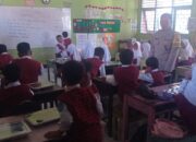 Polsek Gerung Kawal Ketat Program Makan Bergizi Gratis di Lombok Barat, Pastikan Berjalan Lancar