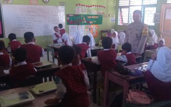 Polsek Gerung Kawal Ketat Program Makan Bergizi Gratis di Lombok Barat, Pastikan Berjalan Lancar
