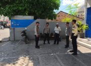 Patroli Polsek Gerung di Bank, Pantai, dan PLTU Pastikan Keamanan Masyarakat