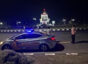 Polsek Kediri Intensifkan Patroli Malam ‘Blue Light’ Jalur Berpotensi Rawan di Lombok Barat