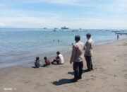 Upaya Polsek Lembar Tingkatkan Keamanan di Pantai Cemara dengan Patroli KRYD