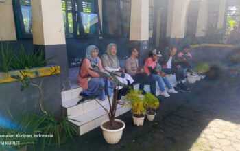 Musim Tanam Padi: Polri dan BPP Kuripan Sinergi di Lapangan