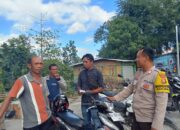 Polsek Dompu Jalin Silaturahmi dengan Ojek Pangkalan Cabang Kodim dalam Kegiatan Halal Bihalal