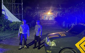 Jaga Kamtibmas Malam Hari, Polsek Kuripan Gencarkan Patroli KRYD di Dua Dusun Strategis