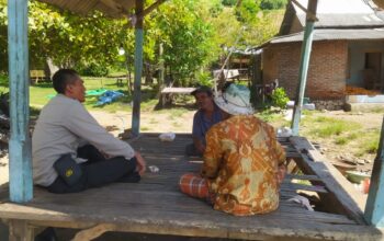 Sinergi Polri dan Warga Upaya Ketahanan Pangan di Desa Batu Putih
