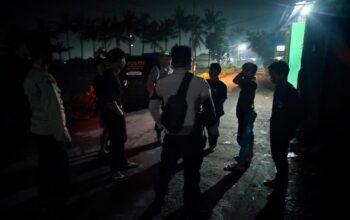 Patroli Malam Polsek Kuripan Antisipasi 3C dan Gangguan Kamtibmas