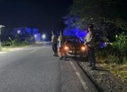 Patroli Blue Light Polsek Kediri Tekan Aksi Kriminal dan Balap Liar