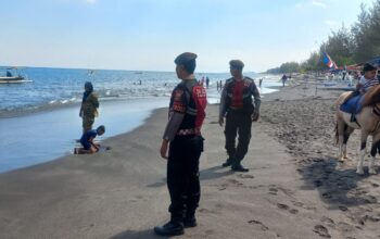 Polres Lombok Barat Tingkatkan Patroli Preventif di Obyek Wisata Pantai Cemara Lembar
