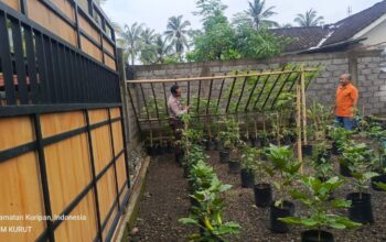 Polsek Kuripan Dukung Ketahanan Pangan dengan Sosialisasi Tanaman Pangan di Lombok Barat