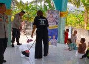 Bakti Religi Polsek Lembar: Ciptakan Lingkungan Ibadah Bersih dan Nyaman