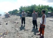 Polsek Lembar Intensifkan Patroli di Pantai Cemare, Keamanan Masyarakat Terjaga