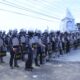 Polres Sumbawa Barat Amankan Aksi Unjuk Rasa P4S di Simpang Poto Tano, Situasi Aman dan Kondusif