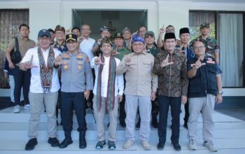Kapolda NTB Sambut Hangat Kunker Mentan RI di Bandara Internasional Lombok
