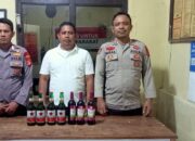 Berantas Tuntas Peredaran Miras, Polsek Madapangga Amankan Sejumlah Miras Berbagai Jenis