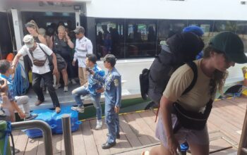 Arus Wisatawan di Senggigi Dijaga Ketat Aparat Gabungan NTB