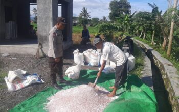 Bhabinkamtibmas Montong Are Dorong Swasembada Pangan