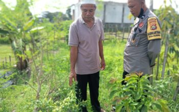 Polri Dorong Ketahanan Pangan di Desa Kuripan