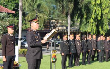Semangat Kebhinekaan di Upacara Hari Lahir Pancasila 2025 Polres Lombok Barat