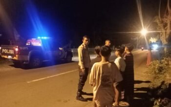 Polsek Asakota Gelar Patroli Blue Light, Antisipasi Gangguan Kamtibmas di Malam Hari