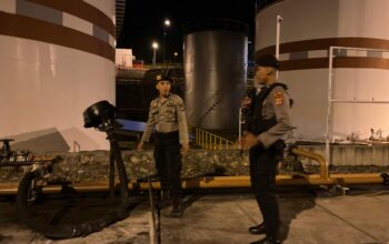Sat Samapta Polres Bima Kota Laksanakan Patroli dan Pengamanan Objek Vital PLTMG Bonto Bima