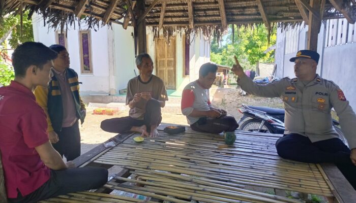 *Sat Binmas Polres Lombok Utara Gelar Silahturahmi dan Edukasi Kamtibmas