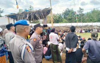 Peresean di Mareje Timur Berlangsung Kondusif, Polsek Lembar Dapat Apresiasi